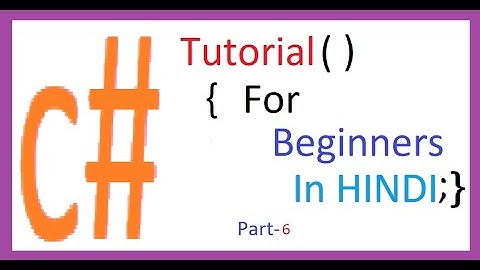 Array in C# in Hindi Part-6