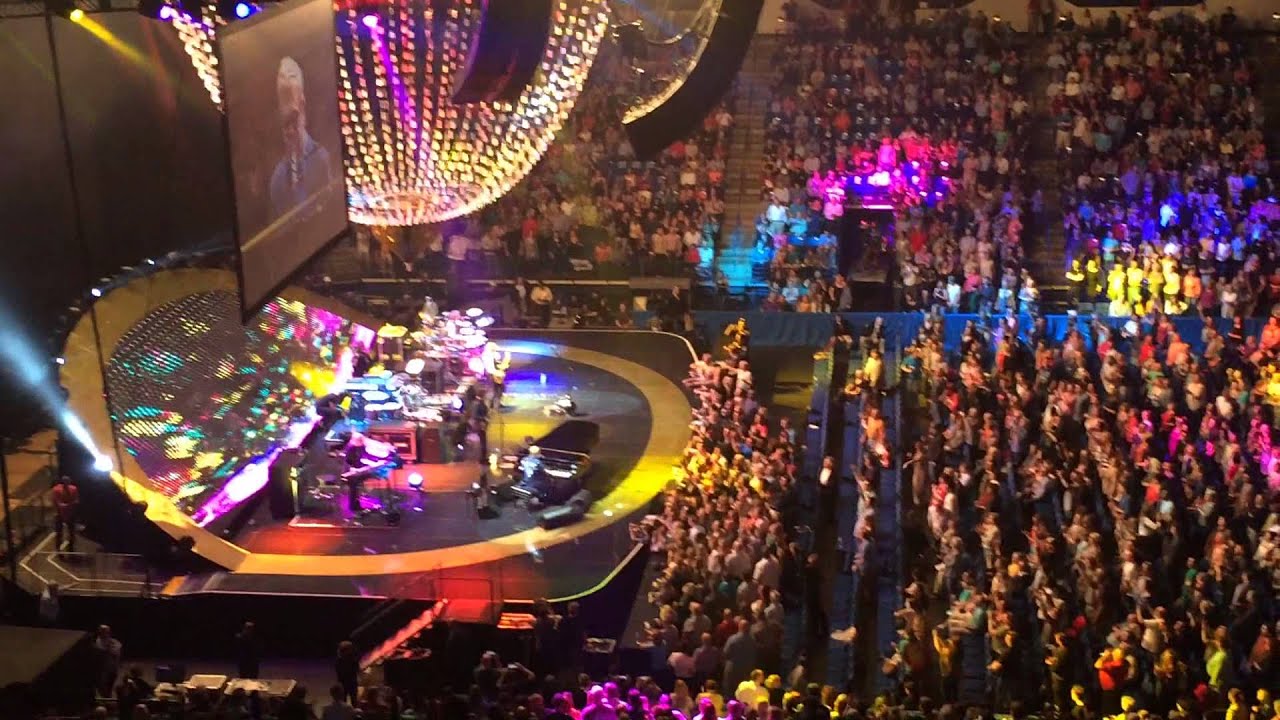 Elton John Concert at the Crown Coliseum in Fayetteville, NC 031115