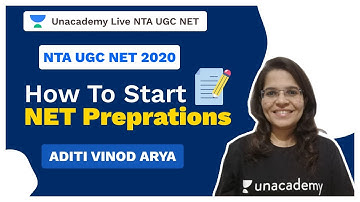 NTA UGC NET | How to start NET preparations | Commerce | Aditi | Unacademy Live