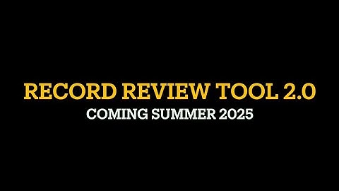 iPERMS Record Review Tool 2.0