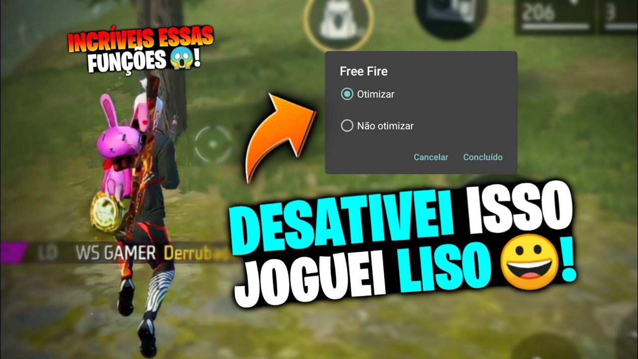 free fire, sem travar, nova atualização, jogar sem travar, game