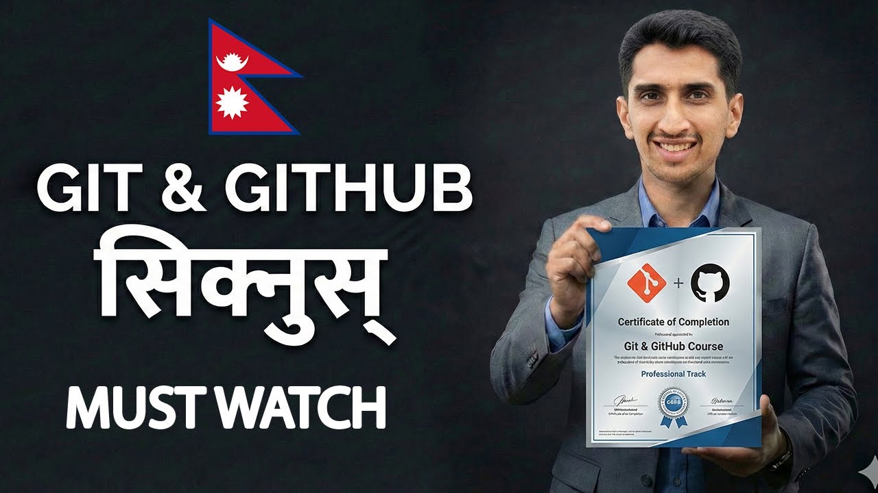 Git and GitHub Course In Nepali - For Beginners With Certificate - YouTube