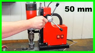 Making Homemade Magnetic Drill. Free blueprints .Magnetbohrmaschine Selber bauen! kostenlose Bauplan