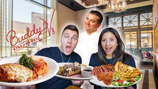 We Tried Buddy V’s Brunch Buffet in Las Vegas!