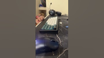 Gmk 67 with lubed Wuque jade Switches. #keyboard #mechanicalkeyboard  #sound #soundtest #shorts