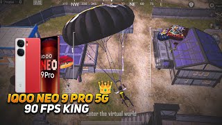 IQOO NEO 9 PRO BGMI 90 FPS TEST | SD 8 GEN 2 PROCESSOR 🥵