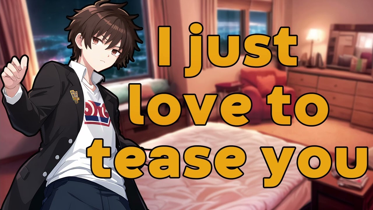 ASMR Bully Confesses After Teasing You (M4M) (Enemies to Lovers) (Kisses) (Shy Listener)