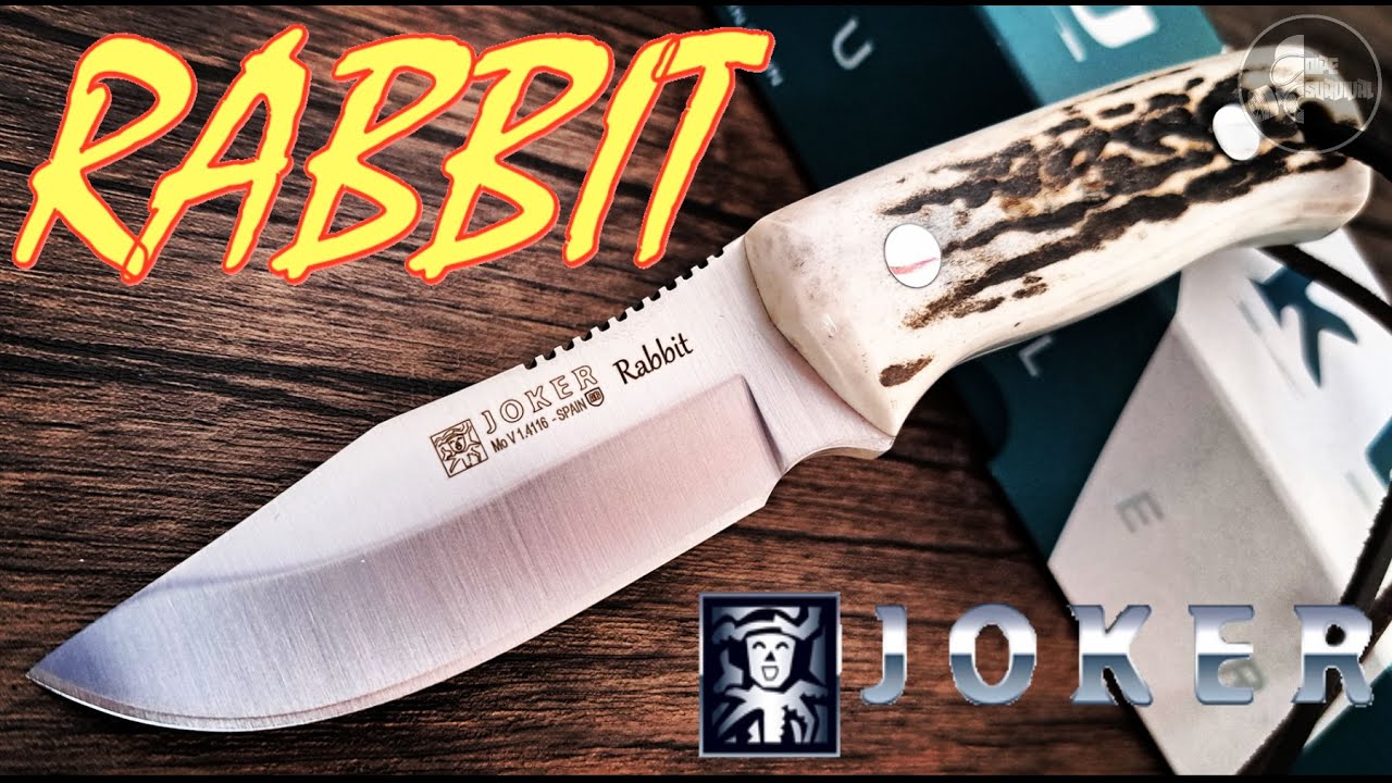 😮❗❗OJO CON EL CUCHILLO JOKER RABBIT ❗ ❗COMPARAMOS EL JOKER RABBIT ASTA DE  VENADO CON EL JOKER ERIZO😮 