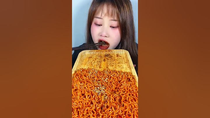 Spicist Noodles Spicy Special Very With Eating Challengers Show Asmr Mukbang (5)