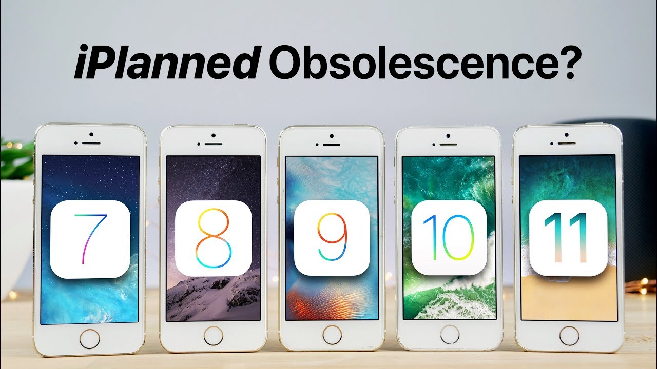 Update New iOS 7 vs 8 vs 9 vs 10 vs 11 on iPhone 5S Speed Test!