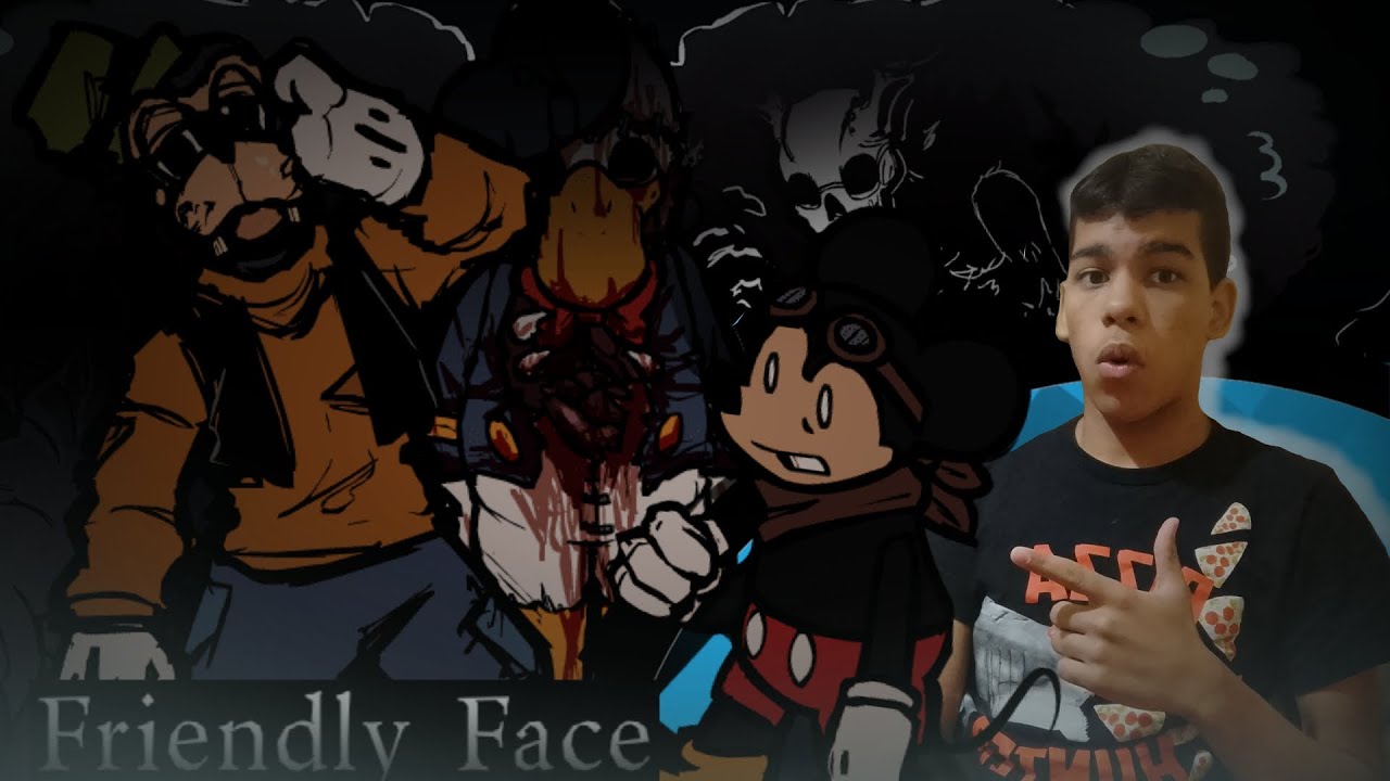 Oh no Mickey 💀...[FNF Friendly Face] JDpower