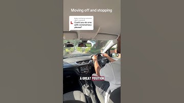 Moving off & stopping lesson 1 #howtodrive #drivinglessons #drivingtest #driving #car #cars