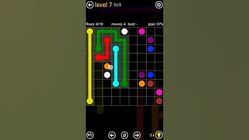 Flow Free - Classic 9x9 - Level 7