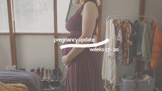 PREGNANCY UPDATE WEEKS 17-20 | BONBONZZ