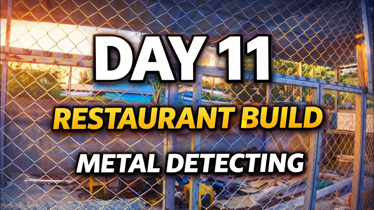 • День 11: Строительство ресторана и выкапывание сплошного мусора