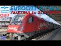 EUROCITY TRAIN FROM AUSTRIA TO SLOVENIA / EC213 REVIEW / INTERNATIONAL TRAIN TRIP REPORT