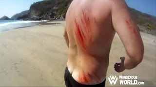 Wonderous Dave's epic cliff jump fail: by Wonderous World