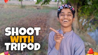 First Time Shooting with Tripod 😍 | Big Upgrade Vlog