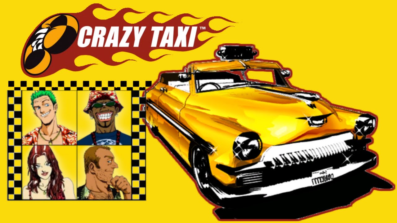 Разблокируй такси. Crazy Taxi 1999 обложка. Игровой автомат Crazy Taxi. Безумное скольжение Crazy Taxi. Crazy Taxi картинки.