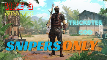 16 Kills in Snipers Only with Arctic .50 | The Trickster @ CODM Clan Match