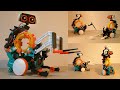 5 in 1 mechanical coding robot  how to build step by step