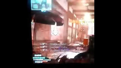 First mw3 quad feed