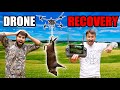 GIANT Drone PICKS UP PIG | Wild Boar SPOT &amp; STALK *PIGS DO FLY*