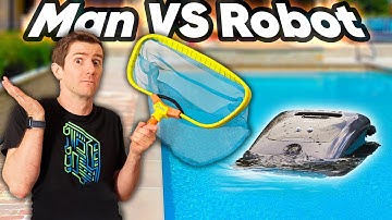 Who Can Clean a Pool Faster? - Beatbot AquaSense 2 Ultra Showcase