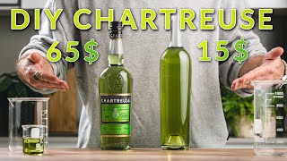 The secret revealed  How to make Green Chartreuse at home  Cheaper and Fast!