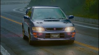 Full Takumi Fujiwara’s tries the one hand technique in the Subaru Impreza at Akina touge. Update