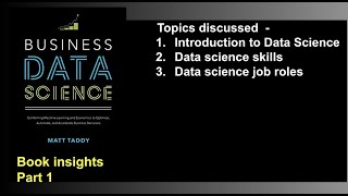 Introduction to data science - Business Data Science by Matt Taddy