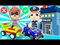 Police Officer   Baby&#39;s Helper 🚓👮 Kids Cartoon  Animation for Kids  Kids Stories 🚓 🚑 🚒 Rescue T