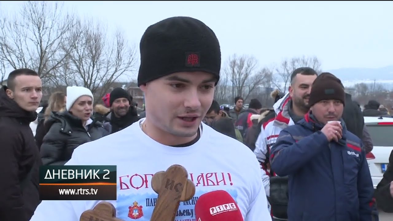 Širom Srpske najhrabriji u hladnim rijekama i jezerima plivali za Časni krst