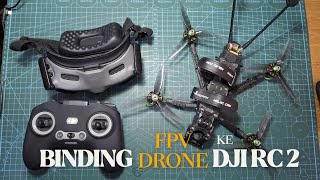 Cara Binding Drone Fpv Dji O3 Ke Dji Rc2