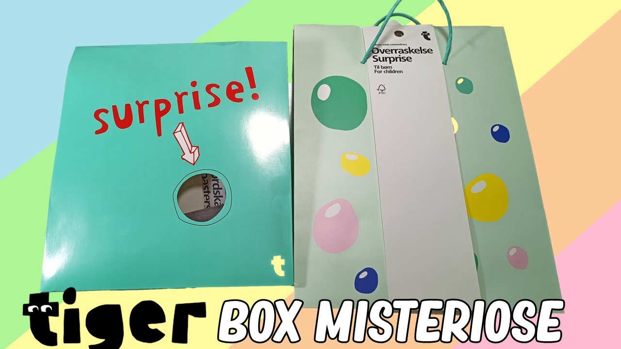 Apro 2 buste misteriose di TIGER 😎