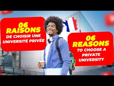 Vidéo: Quelle université est la mieux réputée ou privée?