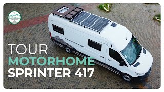 TOUR EM UM LINDO MOTORHOME SPRINTER  VEM VER!