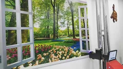 Công trình In 3D công nghệ UV mới lên tường nhà tại quận Thủ Đức.