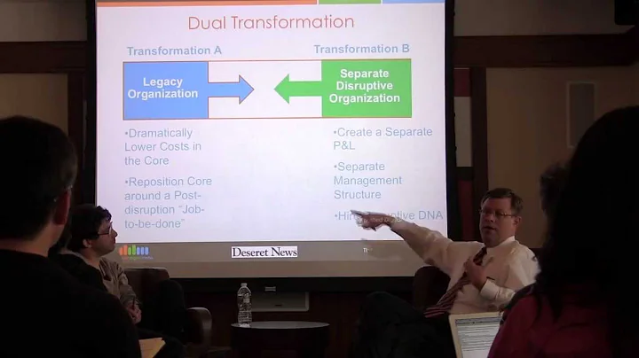 Clark Gilbert Demonstrates Disruption at the Deser...