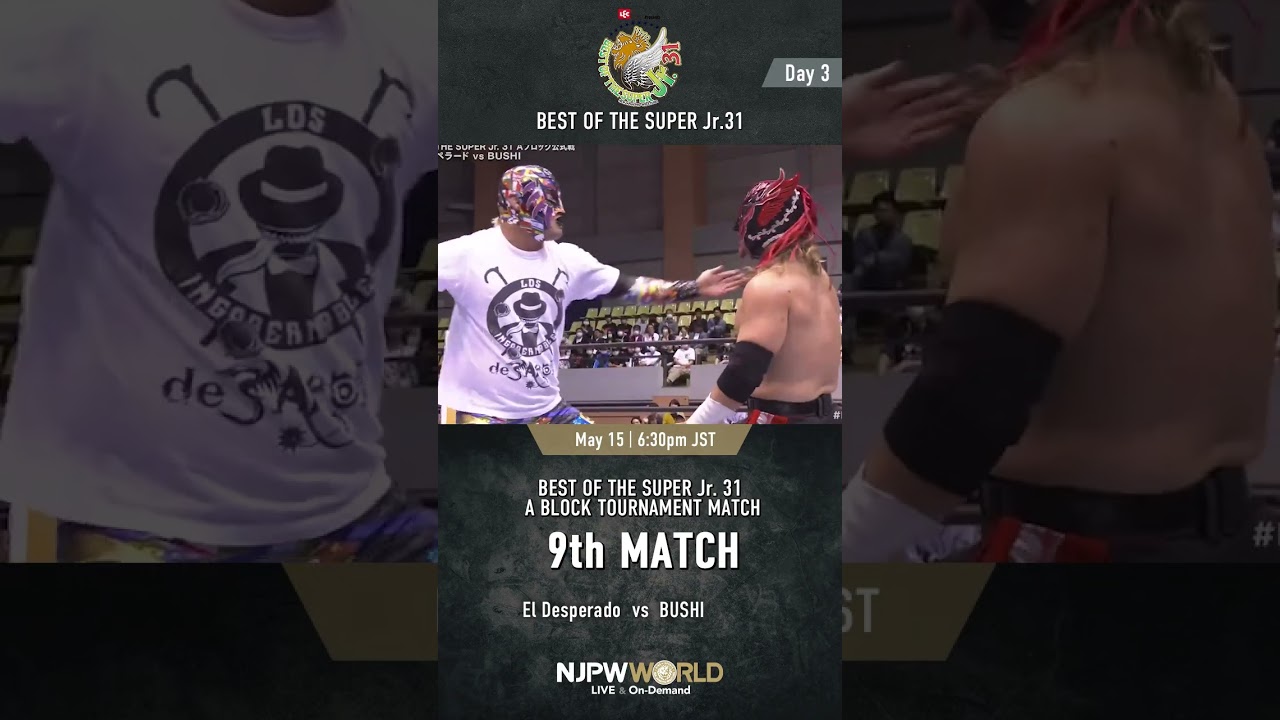 Resultados NJPW Best Of The Super Juniors 31 (Mayo 15, 2024)