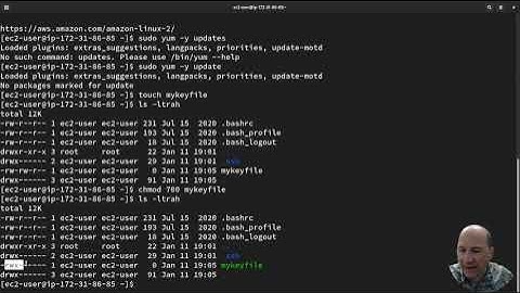 Creating an EC2 Linux server in AWS Academy
