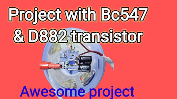 #Awesome electronic project using D882 transistor#@Shaktitechshakti