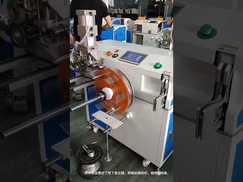 Steel Wire Rope Meter Counting, Traversing, Cutting, Winding & Tying Machine
