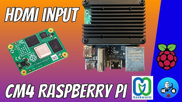 HDMI input on a Raspberry Pi