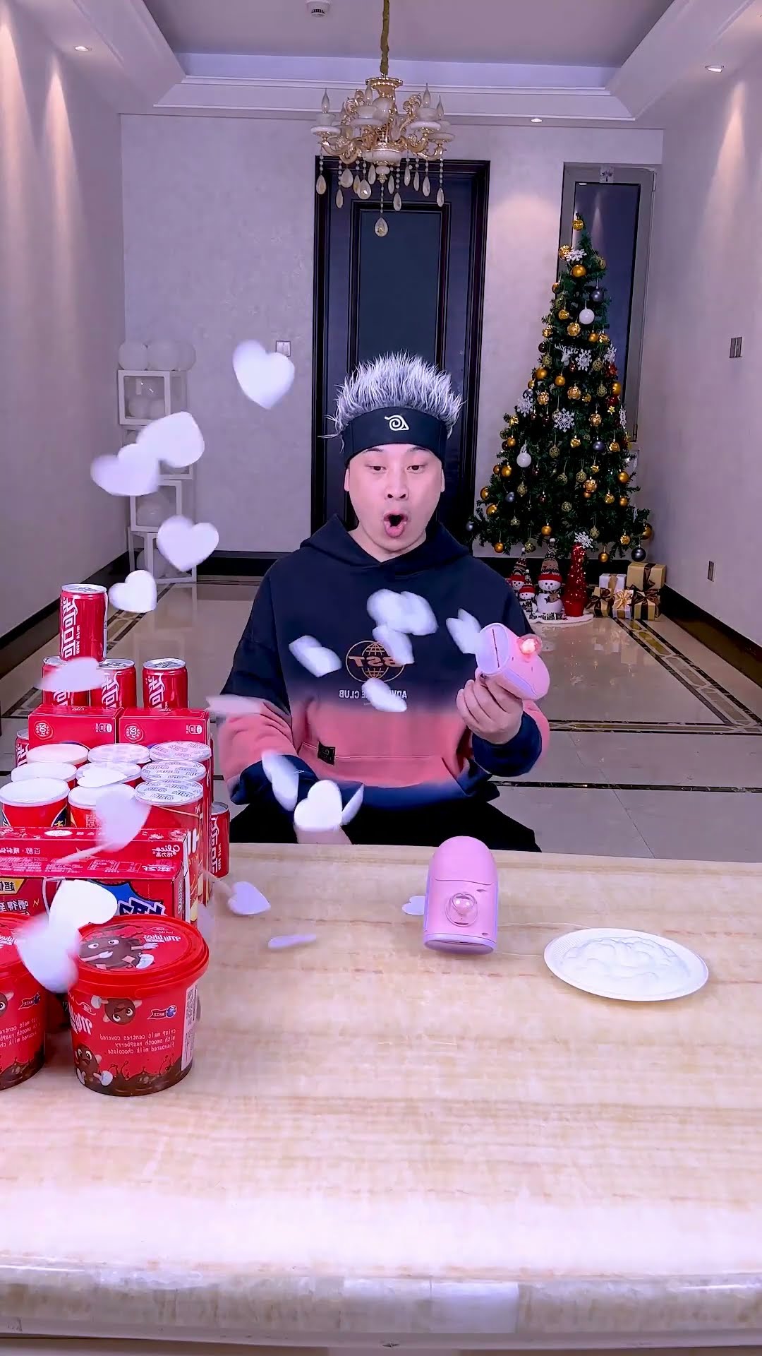 Christmas Love Launch, See Who Has The Best Luck~#Funnyfamily #Partygames #Challenge #Funny #Shorts