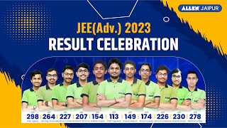 JEE Advanced 2023 Result Celebration @ALLENJaipurofficial