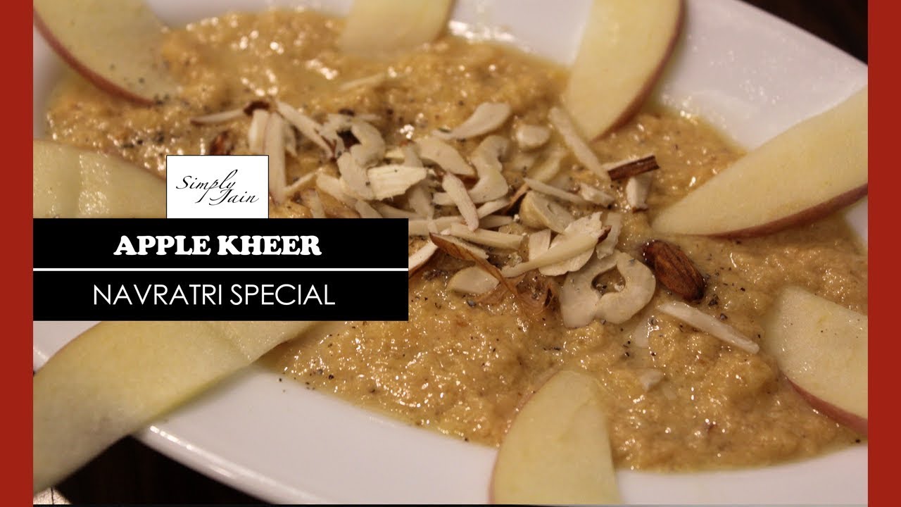 Apple Kheer | How To Make Apple Kheer | Indian Dessert | Simply Jain