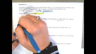 Question #2- CBA #3- Academic Support- Dilations, Scale Factor and Angles