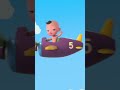 10 Little Airplanes | #shorts | Part 02 | Kidsberry Nursery Rhymes &amp; Baby Songs