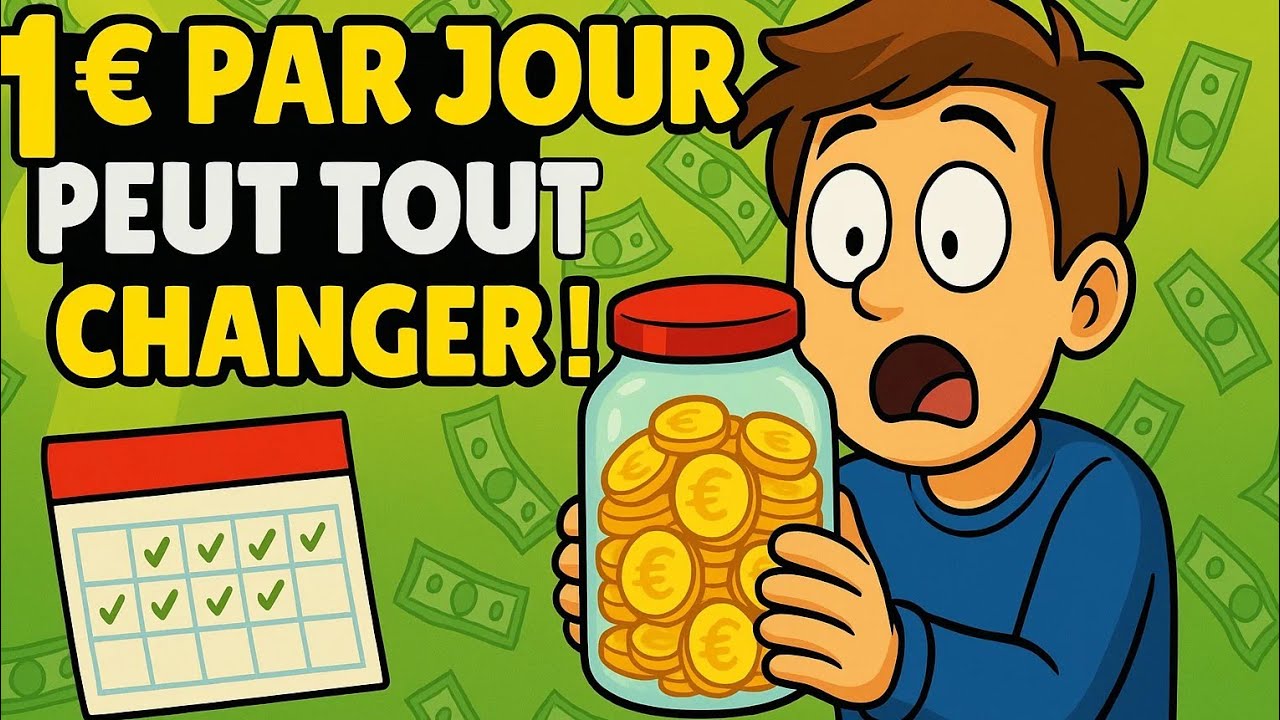ÉPARGNER SEULEMENT 1 € PAR JOUR : LE DÉFI qui peut CHANGER tes FINANCES pour TOUJOURS💰📈